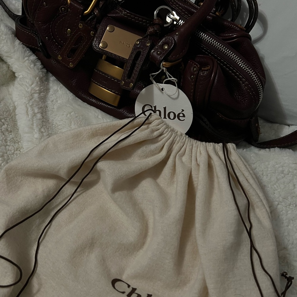 Vintage Chloe Paddington Dark Brown Bag - Picture 6 of 9
